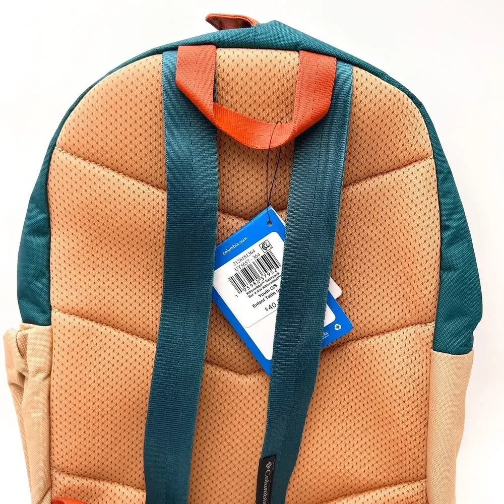 COLUMBIA Kids' Kitterwibbit Backpack Canoe Blue White Dino School Bag NWT